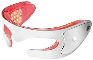 Ecocleanpath LED Red Light Therapy Eye Mask, 3 Modes Anti-Aging & Skin Rejuvenation Device (White) Ecocleanpath LED Red Light Therapy Eye Mask, 3 Modes Anti-Aging & Skin Rejuvenation Device (White)