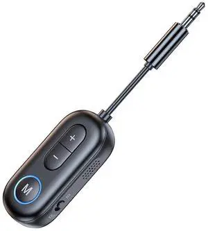 Ecocleanpath Bluetooth 5.4 Airplane Transmitter Adapter, 2-in-1 Wireless Audio Transmitter/Receiver for Airpods, TV, Car