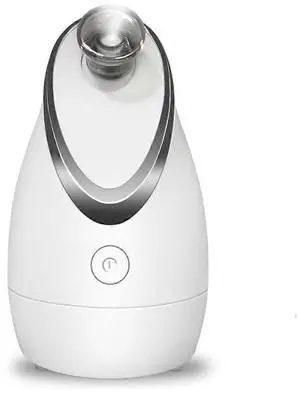 Ecocleanpath 2-in-1 Nano Facial Steamer & Humidifier with Aromatherapy, Compact Deep Cleansing, White Ecocleanpath 2-in-1 Nano Facial Steamer & Humidifier with Aromatherapy, Compact Deep Cleansing, White