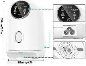 Ecocleanpath Beauty/0316 2-in-1 Eye Massager | Vibration Firming & Skincare Booster | Portable Design