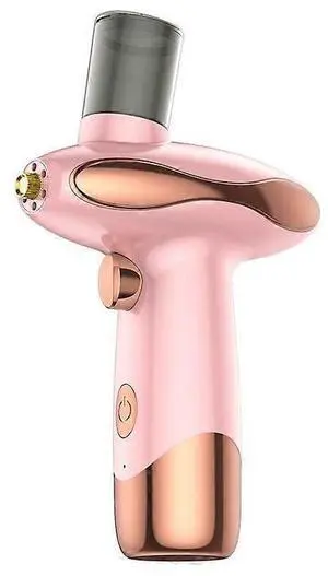 Ecocleanpath Pink Nano Facial Spray - 0.2mm Ultra-Fine Mist, Red/Blue Light, USB Rechargeable Hydration