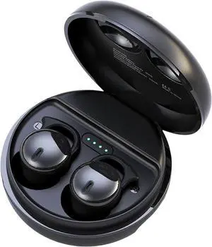 Ecocleanpath Invisible Sleep Earphones Bluetooth 5.3, Side Sleeper Comfort, IPX6 Waterproof (Black)