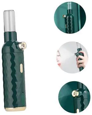 Ecocleanpath Nano Facial Mister & Humidifier - Portable Mini Spa Steamer for Instant Moisturizing