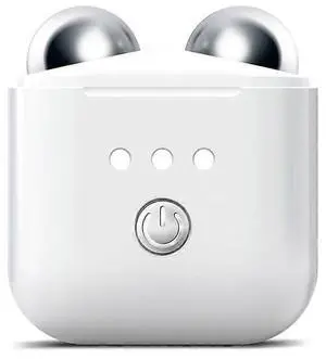 Ecocleanpath Microcurrent Facial Device for Lifting & Tightening Skin, USB Mini White, Anti-Wrinkle & V-Shape Tool