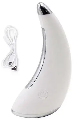 Ecocleanpath White Electric Facial & Eye Massager - V-Face Sculpting Tool with LCD Screen & Iontophoresis Ecocleanpath White Electric Facial & Eye Massager - V-Face Sculpting Tool with LCD Screen & Iontophoresis
