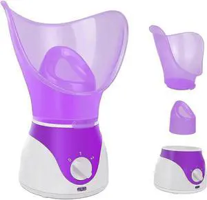 Ecocleanpath Purple Facial Steamer for Deep Cleansing & Blackhead Removal | Home Spa Care Ecocleanpath Purple Facial Steamer for Deep Cleansing & Blackhead Removal | Home Spa Care