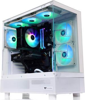 VRLA Tech GeForce RTX 4060 Intel Core i5-12400F 16GB DDR5 1TB NVMe 600W PSU Windows Gaming PC Desktop White