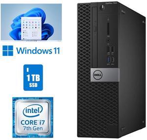 Dell OptiPlex 7050 SFF Intel Core i7 Desktop Computer 32GB RAM 1TBGB SSD Wi-Fi Windows 11 Pro