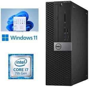 Dell OptiPlex 7050 SFF Intel Core i7 Desktop Computer 32GB RAM 1TB NVMe SSD Wi-Fi Windows 11 Pro