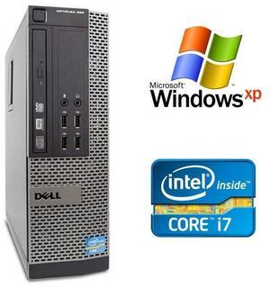 Dell OptiPlex 990 SFF Computer Desktop Core i7 4GB Ram 1TB HDD Windows XP Pro Wi-Fi