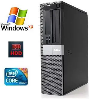 Dell OptiPlex 980 DT Desktop Computer Core i5 4GB Ram 500GB HDD Windows XP Pro