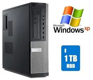 Dell OptiPlex Desktop Computer DT Core i7 4GB Ram 1TB HDD Windows XP Pro