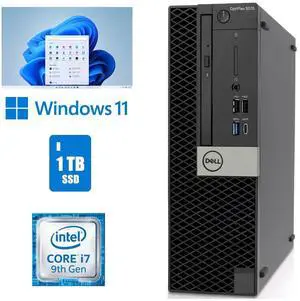 Dell OptiPlex 5070 SFF Desktop Core i7 32GB Ram 1T SSD Wi-Fi Windows 11 Computer Dell OptiPlex 5070 SFF Desktop Core i7 32GB Ram 1T SSD Wi-Fi Windows 11 Computer