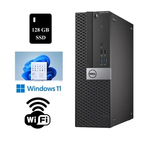 Dell OptiPlex 5050 SSF Desktop Computer 16GB RAM 128GB SSD Wi-Fi Windows 11 Pro Fast Refurbished PC Dell OptiPlex 5050 SSF Desktop Computer 16GB RAM 128GB SSD Wi-Fi Windows 11 Pro Fast Refurbished PC