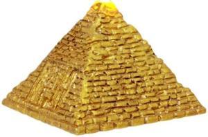 Ebros Small Golden Egyptian Giza Golden Pyramid Figurine with LED Light 325L