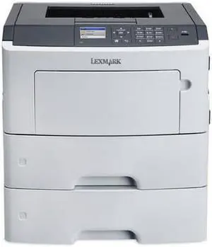Lexmark MS610dtn Monochrome Laser Printer with New Toner/Drum (35S0450) - Certified Refurbished