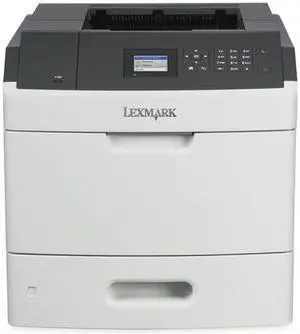 Lexmark MS810n Monochrome Laser Printer with New Toner/Drum (40G0100) - Certified Refurbished
