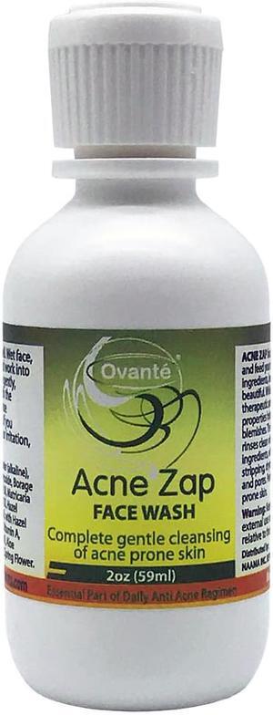 Ovante Acne Zap Facial Wash For Acne Prone Skin, Ultimate Acne Treatment For Face  - 2.0 oz