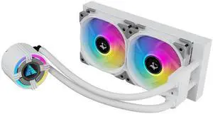 Jinhe Xingchen 240 desktop computer host CPU water-cooled radiator Xingchen S240 ARGB Shenguang synchronous silent fan white