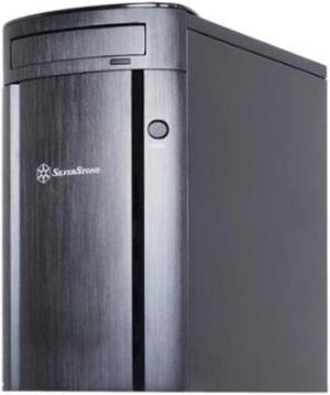 Panel/Secc Structure Micro Atx Mid Tower Computer Case Sg04b-F (Black)