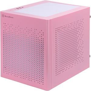 SilverStone Technology SUGO 16 Pink Mini-ITX Small Form Factor case with All Metal Construction, SST-SG16P