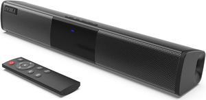 INFIBLA Small Sound Bar for TV with Bluetooth USB,AUX Connection,Mini Sound/Audio System for PC TV Speakers/Home Theater,Gaming,Projectors