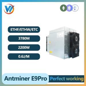 Bitmain Antminer E9 Pro 3780Mhs 2200W ETC Asic Miner 06JM