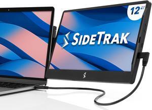 New SideTrak Swivel Attachable Portable Monitor for Laptop 12.5” FHD IPS Rotating Dual Laptop Screen | Mac, PC, Chrome OS Compatible | All Laptop Sizes | Powered by DisplayPort USB-C or Mini HDMI
