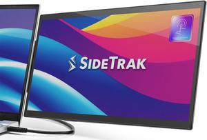 SideTrak Swivel Pro Touch | Touchscreen Ultra Slim Attachable Portable Monitor for Laptop