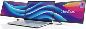 SideTrak Swivel Pro Triple Touch | Touchscreen Ultra Slim Attachable Portable Monitor for Laptops