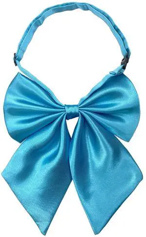 Womens Bow Tie, Women Bowtie for School Gril & Office Ladies Uniform & Lolita & Cosplay & Halloween Party Show W-B1 (Teal)