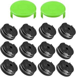 3x Spool Cap And Spring To Fit Black + Decker Weed Eater