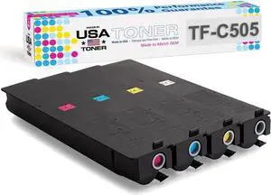 MADE IN USA Toner for Toshiba T-FC505U, e-Studio 2505AC, 3005AC, 3505AC, 4505AC (CMYK,4ctgs)