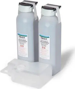 MADE IN USA TONER Compatible Replacement for Oce Plotwave 300, 340, 345, 350, 360, 365, 500 Universal Toner, Black (2 cartridges)