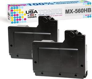 Compatible Waste Toner Container for Sharp MX-M364, MX-M365, MX-M464, MX-M465, MX-M564, MX-M565, MX-560HB, MX560HB (2 Pack)
