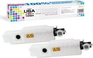 MADE IN USA TONER Compatible Waste Container for Kyocera WT-860, 1902LC0UN0 (2 Pack)