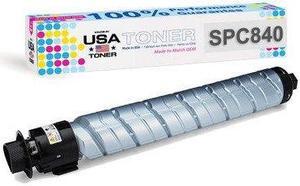 Compatible Ricoh SPC840dn, SP C842, SP C840A, 821255 Black Toner