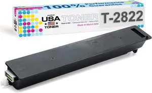 Made in USA Compatible Toner Replacement for Toshiba e-Studio 2822AF, 2822AM, T-2822U T2822 (1 Cartridge)