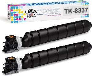 MADE IN USA Toner Compatible Replacement for Kyocera TK-8337K, Taskalfa 3252ci, 3253ci, Copystar TK-8339K, CS3252ci, CS3253ci (Black, 2 cartridges)