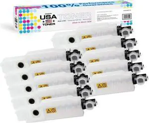 MADE IN USA TONER Compatible Waste Container for Kyocera WT-860, 1902LC0UN0 (10 Pack)