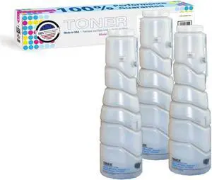 MADE IN USA TONER Compatible Replacement for Konica Minolta® Bizhub TN311, 8938-402 (Black, 3 cartridges)