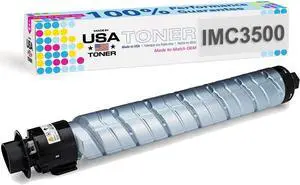 MADE IN USA TONER Compatible Replacement for Ricoh Lanier Savin IM C3000, IM C3500, 842251 (Black, 1 Cartridge)