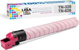 MADE IN USA TONER Compatible Replacement for use in Konica Minolta TN328K, TN328C, TN328M, TN328Y, bizhub C250i, C300i, C360i