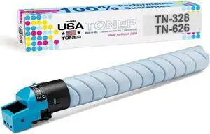 MADE IN USA TONER Compatible Replacement for use in Konica Minolta TN328K, TN328C, TN328M, TN328Y, bizhub C250i, C300i, C360i