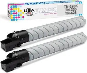 MADE IN USA TONER Compatible Replacement for use in Konica Minolta TN328K, TN328C, TN328M, TN328Y, bizhub C250i, C300i, C360i