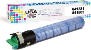 MADE IN USA TONER Compatible Replacement for Ricoh MP C2051, C2551, C2030, C2050, C2530, C2550, 841281 841503 (Cyan, 1 Cartridge)