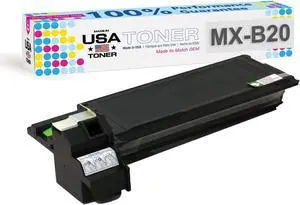 MADE IN USA TONER Compatible Replacement for use in Sharp MX-B200, MX-B201D, MX-B20NT (Black, 1 Cartridge)