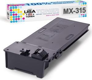 MADE IN USA TONER Compatible Replacement for Sharp MX315NT,MX-M265N, MX-M266N, MX-M315N, MX-M316N, MX-M356N (Black, 1 Cartridge)