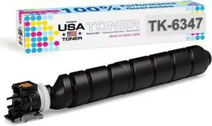 MADE IN USA TONER Compatible Replacement for Kyocera Copystar TK-6347K, Taskalfa 4004i, 5004i, 6004i, 7004i (Black, 1 Cartridge)