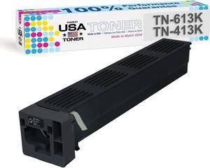 MADE IN USA TONER Compatible Replacement for use in Konica Minolta TN413C, TN613C, bizhub C452, C552, C652, C552DS, C652DS (Cyan, 1 Ctg)